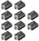 The Lord of the Tools 10 Pz 3.5mm Mono E Stereo Presa Jack Femmina 5 Pin Audio Video Ricarica Con Dado PJ-324M Per Lettore CD Telefono Cordless MP3