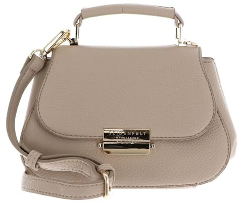 SEIDENFELT MANUFAKTUR Bjuv Small Handbag Oat Milk/Gold
