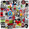 Rock Band Aufkleber, 100 Stück Vintage Rock Band Sticker, Heavy Metal Punk Musik Band Sticker Bomb, Rock Band Punk Aufkleber Set für Gitarre Laptop Skateboard Koffer Helm Teens Erwachsene