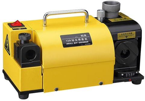 KJHYYPP Drill Bit Sharpener, Drill Bit Grinding Machine, Knife & Chisel Drill Electric Multitask Sharpening Machine, 3-13mm Drill Bits Grinder Sharpener
