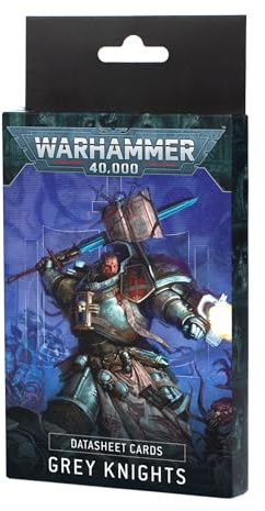 Games Workshop - Warhammer 40,000 - Datasheet Cards: Grey Knights (10th Edition - 2025)