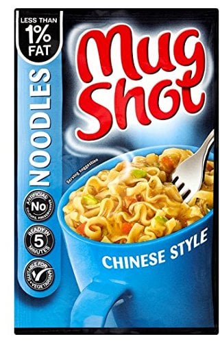 10 X MUG SHOT CHINESE STYLE NOODLE 45g (10 PACK BUNDLE)
