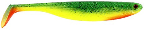 Westin Shad Teez - Gummifische schlank, Länge / Gewicht:10cm / 6g, Farbe:Fireflake