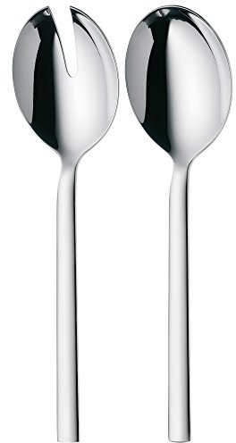 WMF Lyric Cuillère à Sauce en Acier Cromargan Protect en Acier Inoxydable Poli Ultra kratzbest Chaleur Passe au Lave-Vaisselle, Silver, 8 x 1 x 8 cm, de 2 unités
