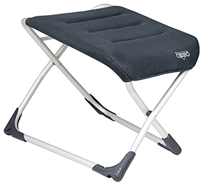 Crespo aa-231/82 air-Elite footstool-3d gepolstert, anthrazit, 57 x 42 x 44 cm