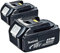 Lot de 2 batteries 18V Li-Ion LXT 4,0 Ah pour outil sans fil - MAKITA 197273-5