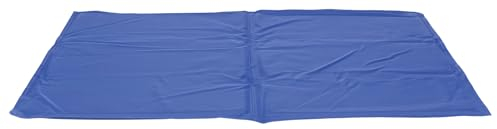 Trixie Kühlmatte für Hunde und Katzen, 28687, 110 x 70 cm, blau, kühlt für mehrere Stunden, durch Körperkontakt