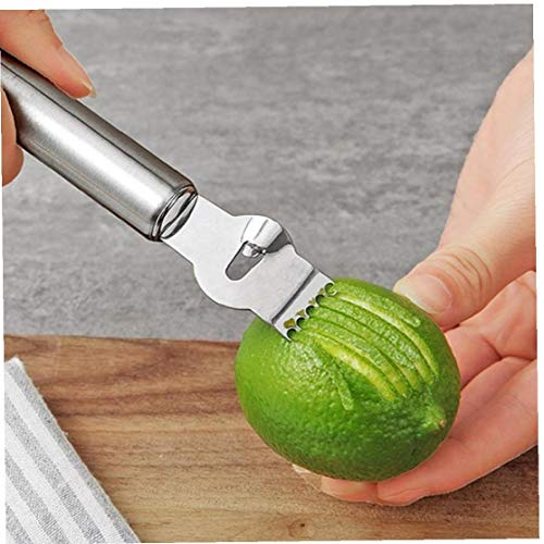 Gadgets de Cuisine en Acier Inoxydable de Citron Peeler Zesteur Râpe Citron Orange Agrumes râpe Outils Peeling Accessoires Bar