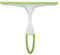 Window Squeegees,Rubber Glass Wiper Blades for Bath, Kitchen and Car-Green Handle 1P.