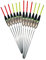 SRG Pole Floats 12 x Assorted Pole Floats (Pack E)
