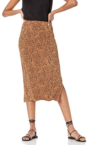 Amazon Essentials Femme Jupe midi en Tricot à Enfiler (Disponible en Grande Taille)