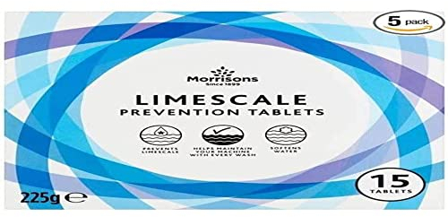 Morrisons Lime Scale Prevent Tablets 15 Pack x 5