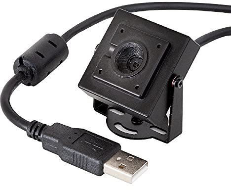 Arducam 16MP Autofocus USB Camera with Mini Metal Case, 1/2.8 IMX298 Mini UVC USB2.0 4K Video Webcam with Microphone, 3.3ft/1m Cable for Windows, Linux, Android, and Mac OS