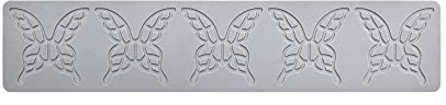 Fondant-Spitze-Matte, Präge-Spitze-Fondant-Formen, Formen dekorative Blumenkante Werkzeuge, 5 Löcher Schmetterling