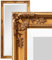 dasmöbelwerk XXL Barock Wandspiegel Spiegel 200 x 100 cm Antik-Stil Ganzkörperspiegel (Gold)