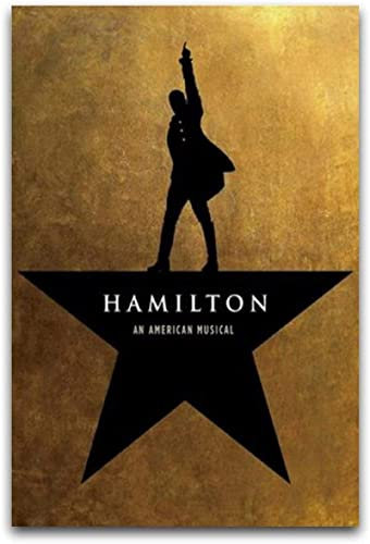JEYUAN Bild Auf Leinwand 40 * 60cm Senza Cornice Hamilton Musical Decorativi Poster da salotto