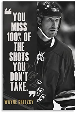 IKONYA Bild Auf Leinwand Senza Cornice Wayne Gretzky Wayne Gretzky Poster Soggiorno camera da letto pittura opera d'arte 60X90cm