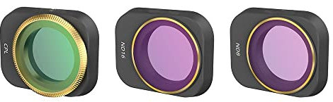Für DJI Mini 3 Pro Drohne Kamera Objektiv Filter Ersatzteile 4/8/16/32 ND NDPL CPL MCUV Filter-Kit für DJI Mavic Mini 3 Pro Zubehör Drohnenzubehör (Farbe: 3 IN 1)
