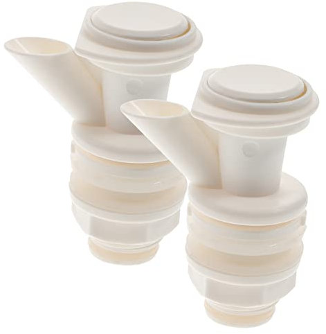 Housoutil 2stücke Wasserhahn Ersatz Für Wasserspender Mit Knopfmechanismus Aus Lebensmittelechtem Pp-material Für Kühler Und Getränkedispenser