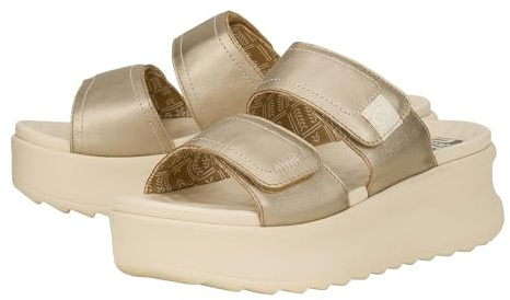 HEYDUDE Delray Slide Klassische Sandalen Silber
