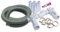 Sunik® Bypass Set Pool 32/38mm und 50mm Anschlüssen - Set für Poolheizung mit fertigen Pool Bypass - inklusive 3 Wege Ventil, Kugelventil und Poolschlauch - Anschlusset Wärmepumpe/Solarheizung