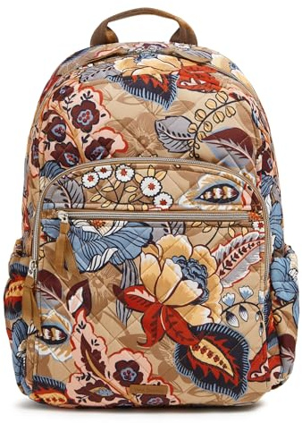 Vera Bradley Damen Performance Twill Campus Rucksack, Botanische Schönheit, Einheitsgröße