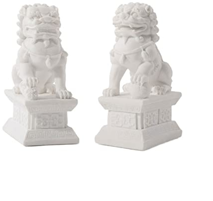 Buchstützen Buchstütze mit Sandstein-Prägung, Löwe, Bücherregal, Schreibtisch-Dekoration, Ornamente, Buch von Chinese Style Bookends Buchstützen und Bücherregale
