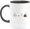 quotedazur - Mug Café Clope Caca - Noir/Céramique