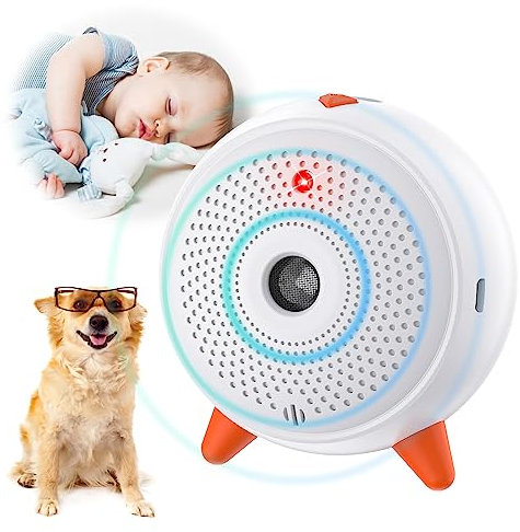 Anti Bellen Gerät, Automatisch Antibell für Hunde, Ultraschall Anti-Bell-Gerät, Wiederaufladbares & Wasserdichtes Hund Ultraschall Anti Bellgerät mit 33ft für Große Kleine Hunde Innen Außenbereich