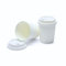 London Coffee Cups 8oz (227ml) Disposable White Paper Coffee Cups with Lids, Double Wall Takeaway Coffee Cups, Sturdy & Leak Proof, Perfect for Hot/Cold Drinks, Party Drinks (8oz, case of 25)