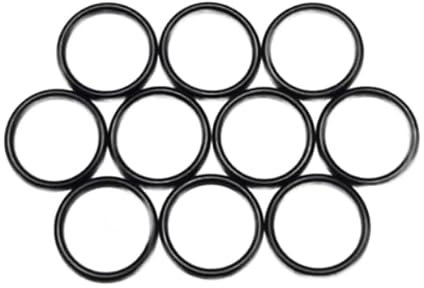 Einzelne Premium O-Ringe aus NBR70 in Carbon Black, Dichtungsringe (2 Stück, 18x2)