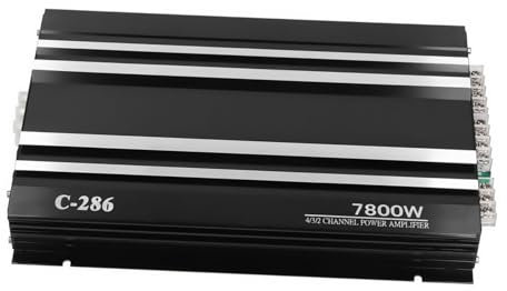 KOMBIUDA Stereo-receiver Kanal-leistungsverstärker Für Auto Digital-audio- Mit Aux Und Usb-eingängen Soundsystem Für Verbessertes Musikerlebnis