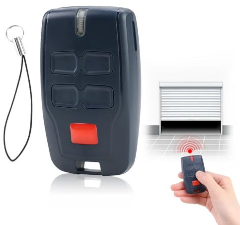 Mando a Distancia Compatible con BFT 433,92 MHz 4 Canales, Rolling Code, Compatible con BFT MITTO 2, MITTO 4, KLEIO, TRC1/2/3, RCB04, Mando Universal para Garajes y Puertas Automáticas, 1 Piezas