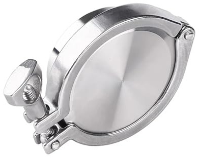 BYCIFRLG Raccord Union 32 mm for Tube de diamètre extérieur, Embout à souder, Embout, Collier Triple, Joint Silicone, Acier Inoxydable 304, for Brassage Maison