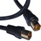 1m TV Aerial Lead Male TO Male Shielded Coax Cable (BY CABLES 4 ALL)