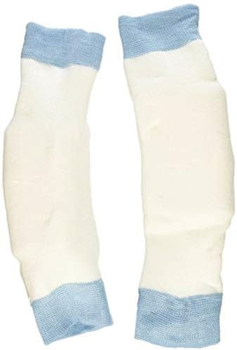 Rolyan Elbow/Heel Protectors, Pair of Medium/Large 11 Heel or Elbow Sleeves with Gel Pad Protects Skin and Relieves Pressure, Knit Support Prevents Ulcerations, Elbow Protectors for Elderly