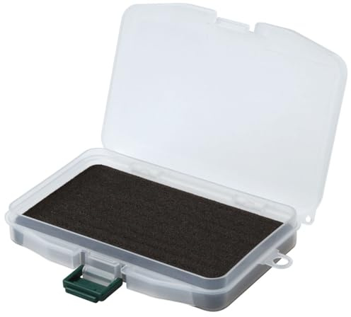 Meiho Tackle Box Slit Form Case F-9 146 x 103 x 23 mm Clear (1479)