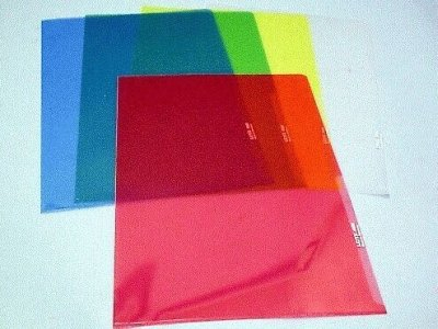 Esselte Leitz GmbH & Co. KG Premium Sichthülle A4 LEI 4100-00-25 rot * # 0,15mm PVC Hartfolie