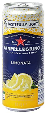 SAN PELLEGRINO LEMON SPARKLING CAN PK24