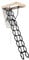 Oman Bodentreppe Scherentreppe THERMO 70 x 90 aus Holz