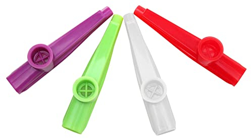 Classic Cantabile Fun Kazoo - Kunstoff Pfeife mit sehr leichter Ansprache - Kinder Mundflöte - Spaßinstrument