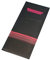 520 Bestecktaschen Serviettentaschen schwarz bordeaux burgundy inklusive Serviette 33x33cm 2lg bordeaux