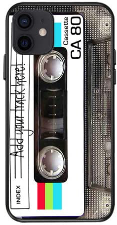 freesiom Coque IPhone 7 Plus/8 Plus Silicone Transparente Motif Originale Souple Radio Video Cassette Camera Drole Retro Vintage 80 Dessin Colore Fantaisie Antichoc Mince Pas Cher