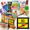 Ortsschild 80 - Zum achtzigsten Geburtstag Geschenke - DDR Spezialitäten Box