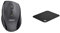 Logitech - Marathon Mouse M705 - souris sans fil USB - laser - Unifiying - argent & SteelSeries QcK Mini - Tapis de souris Gaming - 250mm x 210mm x 2mm - Tissu - Base en gomme - Noir
