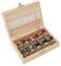 Juego de Brocas Forstner, Fresas Set 5 PCS Juego de Brocas de Posicionamiento Ajustable Orificio para Carpintería Cementada Sierra con Taladro de Profundidad (15 mm, 20 mm, 25 mm, 30 mm, 35 mm)
