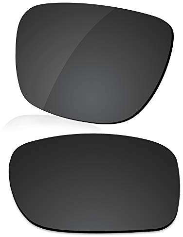 LenzReborn Verres polarisés de rechange pour lunettes de soleil Oakley TwoFace OO9189 - Plus d'options, Noir foncé – polarisé, Taille unique
