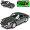 Welly Porsche 911 Urmodell Coupe Grau 1963-1973 1/24 Modell Auto mit individiuellem Wunschkennzeichen