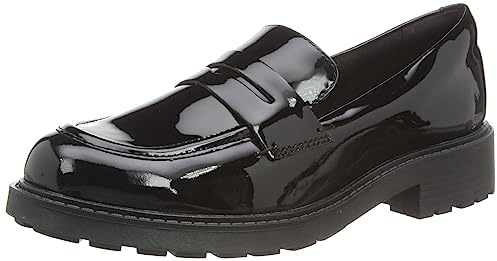Clarks Women's Orinoco2 Penny Loafer, Newness, 8 UK Black