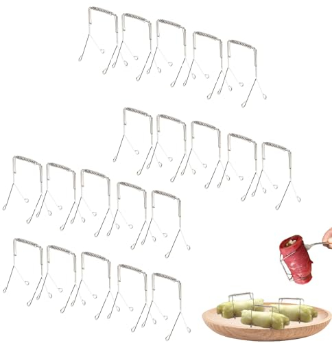 Rouladenklammern Aus 304 Rostfreien Edelstahl Für Die Schnelle Und Unkomplizierte Herstellung 20 Stück